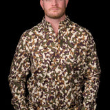 The Ferrell Camo Lite - Long Sleeve Double Button Shirt