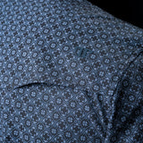 The Silas in Black- Long Sleeve Snap Shirt