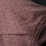 The Collin in Brown- Long Sleeve Snap Shirt