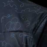 The Carson in Black Short Sleeve Snap