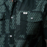 The Dallas - Green Short Sleeve Snap