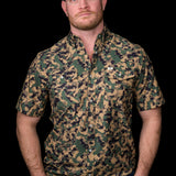 Ferrell Camo Short Sleeve Snap