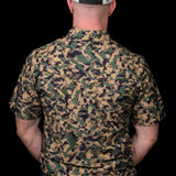 Ferrell Camo Short Sleeve Snap
