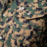 Ferrell Camo Short Sleeve Snap