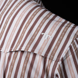 The Wyatt - Brown Short Sleeve Snap