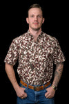 Ferrell Camo Lite Short Sleeve Pearl Snap
