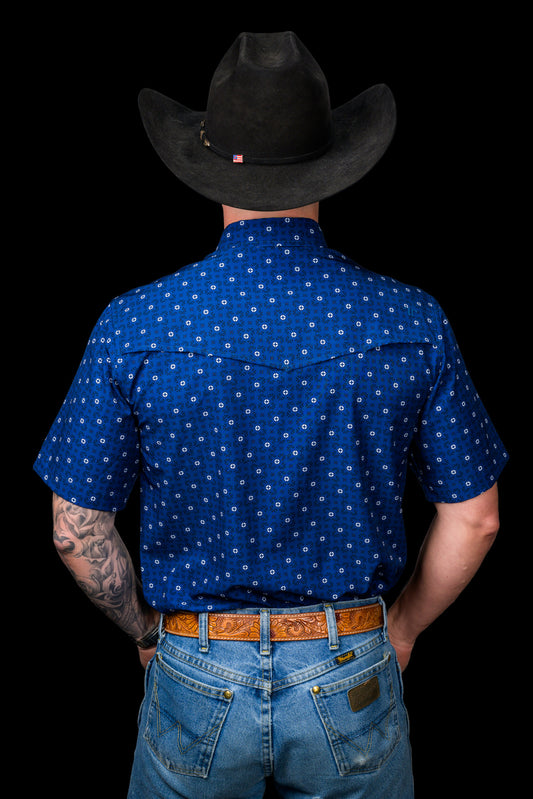 The Nash Short Sleeve Pearl Snap Shirt