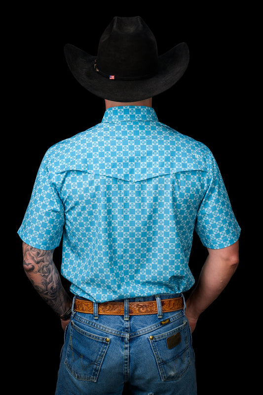 The Prescott Short Sleeve Pearl Snap Shirt (FINAL SALE)