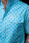 The Prescott Short Sleeve Pearl Snap Shirt (FINAL SALE)