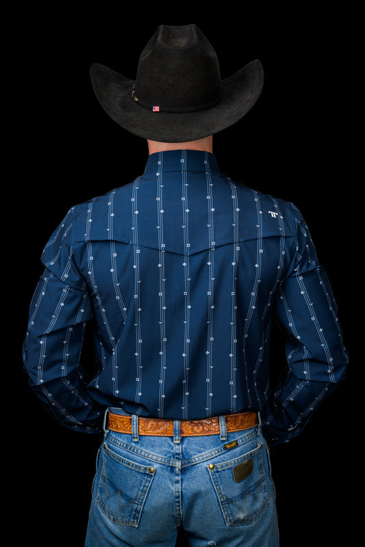 The Kaden Long Sleeve Pearl Snap