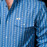 The Walker Long Sleeve Pearl Snap Shirt