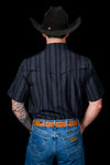 The Riley Short Sleeve Pearl Snap Shirt