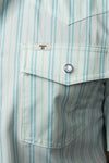 The Jack Short Sleeve Pearl Snap Shirt in Green (FINAL SALE)