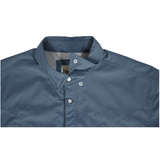 CORE - Men's Blue Long Sleeve Snap Shirt