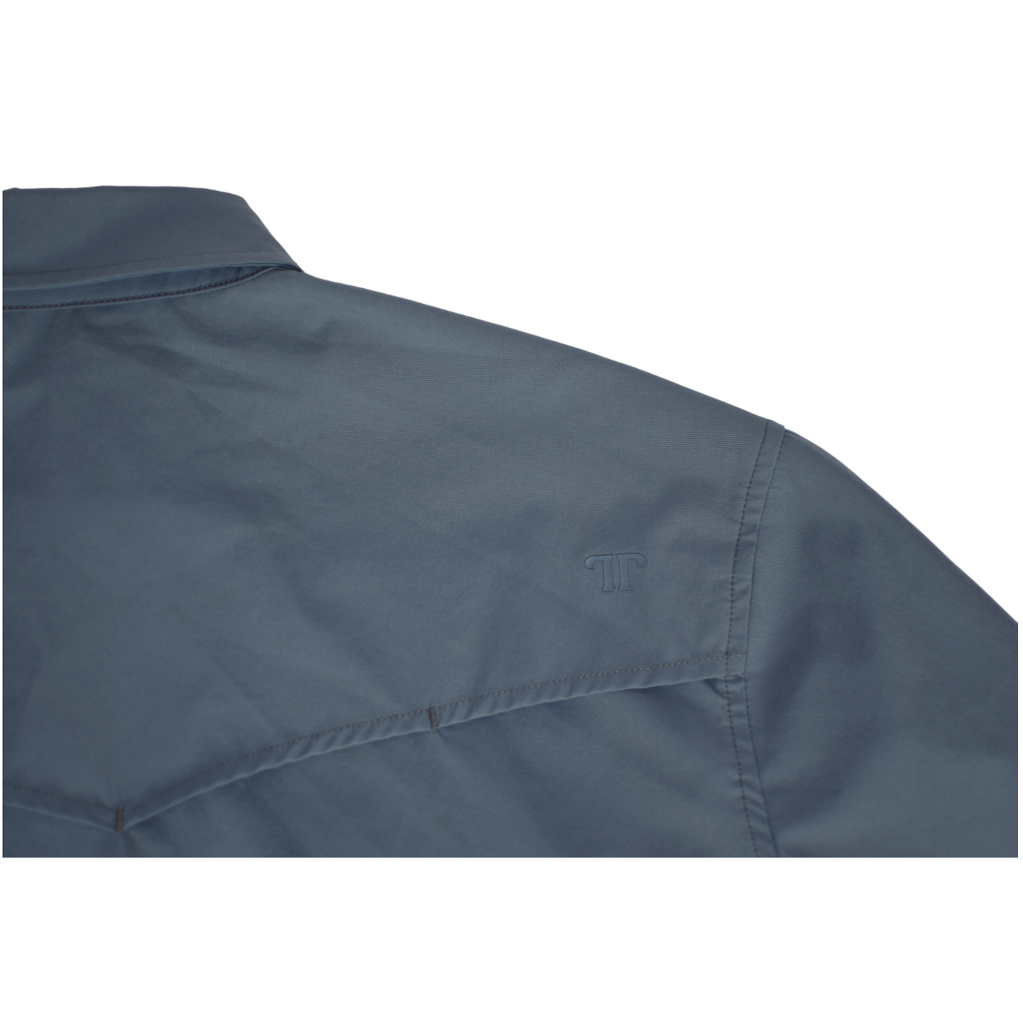 CORE - Blue Long Sleeve Snap Shirt