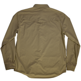 CORE - Men's Khaki Long Sleeve Snap Shirt