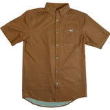 The Michael - Short Sleeve Button Up Printed Shirt