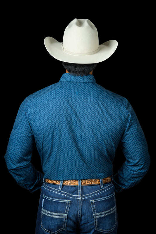 The Frost - Long Sleeve Button Up Printed Shirt (FINAL SALE)