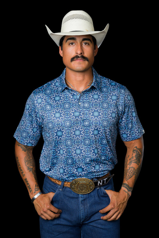 The Bennett in Blue Polo (FINAL SALE)