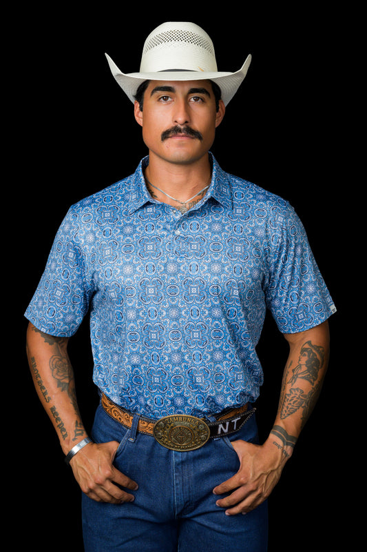 The Bennett in Light Blue Polo (FINAL SALE)