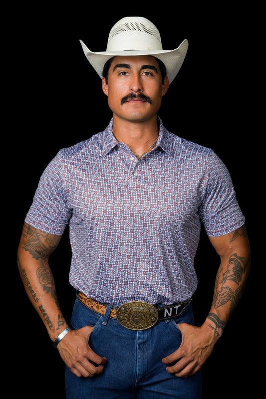 The Colton in Red Polo (FINAL SALE)