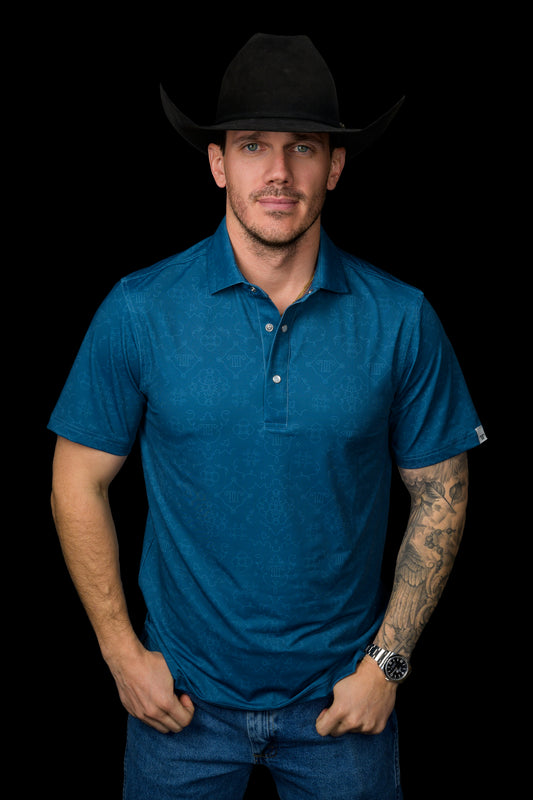 The Micro Carson Pearl Snap Polo (FINAL SALE)