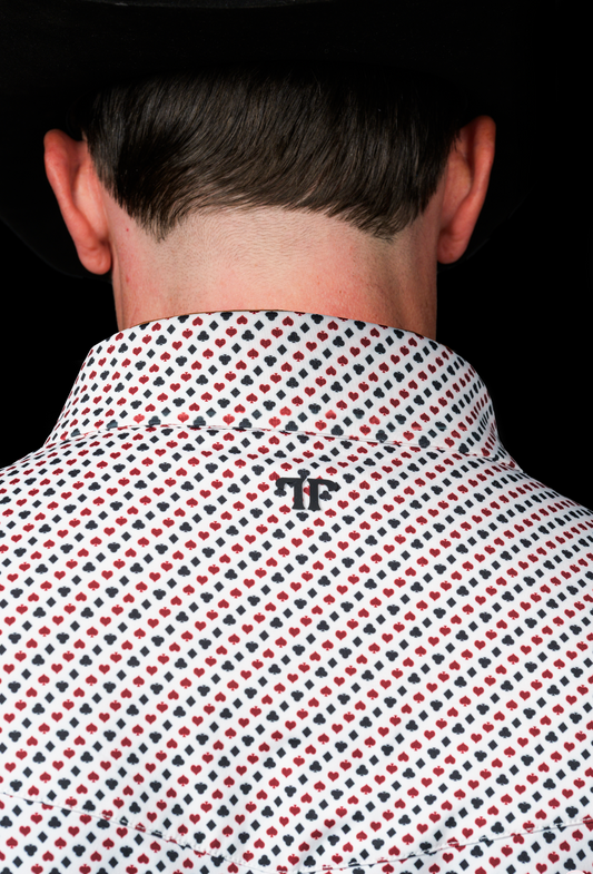 The Spade Pearl Snap Polo
