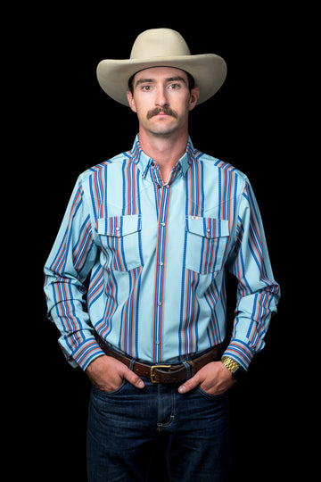 The Luke - Long Sleeve Snap Shirt (FINAL SALE)