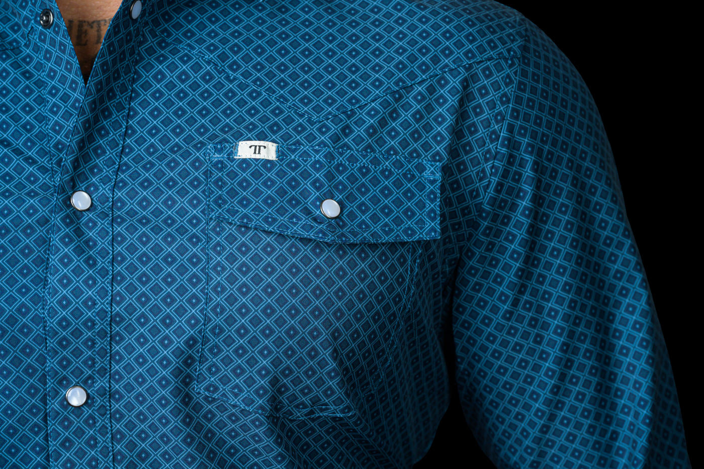 The Frost - Long Sleeve Snap Shirt