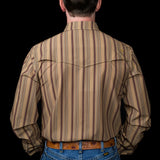The Jackson in Green - Long Sleeve Snap Shirt