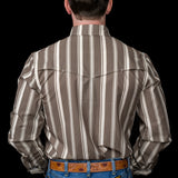 The Atlas in Green - Long Sleeve Snap Shirt
