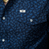 The Griffin Long Sleeve Pearl Snap Shirt