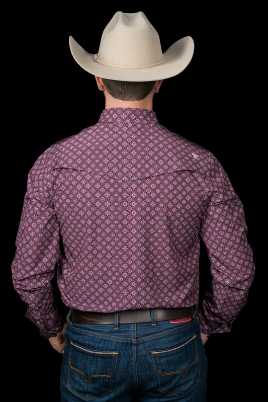 The Sutton Long Sleeve Pearl Snap Shirt