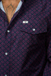 The Keaton Long Sleeve Pearl Snap Shirt