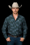 The Crockett Long Sleeve Pearl Snap Shirt
