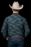 The Crockett Long Sleeve Pearl Snap Shirt
