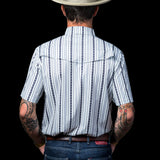 The Ed Short Sleeve Snap Shirt Black