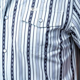The Ed Short Sleeve Snap Shirt Black