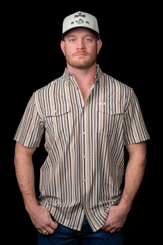 The Wyatt - Green Short Sleeve Snap (FINAL SALE)