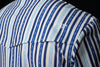 The Wyatt - Blue Short Sleeve Snap (FINAL SALE)