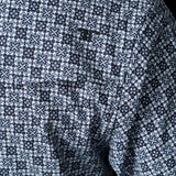 The Colton in Blue - Short Sleeve Snap