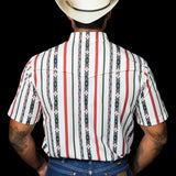 The Post in Green - Short Sleeve Snap