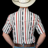 The Post in Green - Short Sleeve Snap