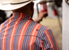 The James in Salmon - Short Sleeve Pearl Snap Shirt (FINAL SALE)