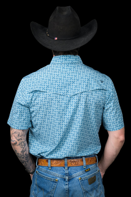The Clint Short Sleeve Pearl Snap Shirt