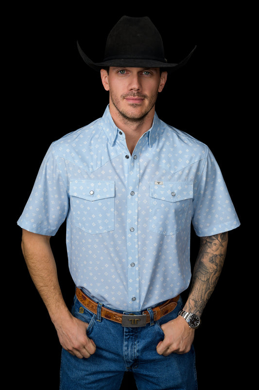 The Remi Short Sleeve Pearl Snap Shirt (FINAL SALE)