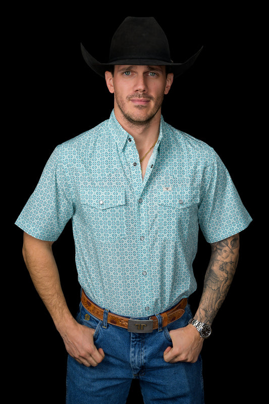 The Pierce - Short Sleeve Pearl Snap Shirt (FINAL SALE)