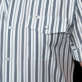 The Jack Short Sleeve Pearl Snap Shirt in Black