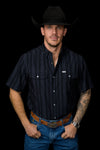 The Riley Short Sleeve Pearl Snap Shirt