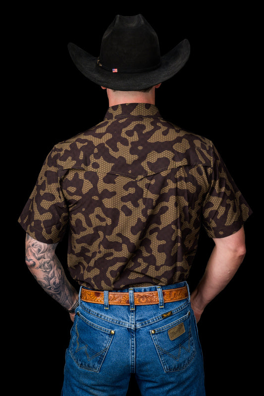 The Gage Short Sleeve Pearl Snap Shirt